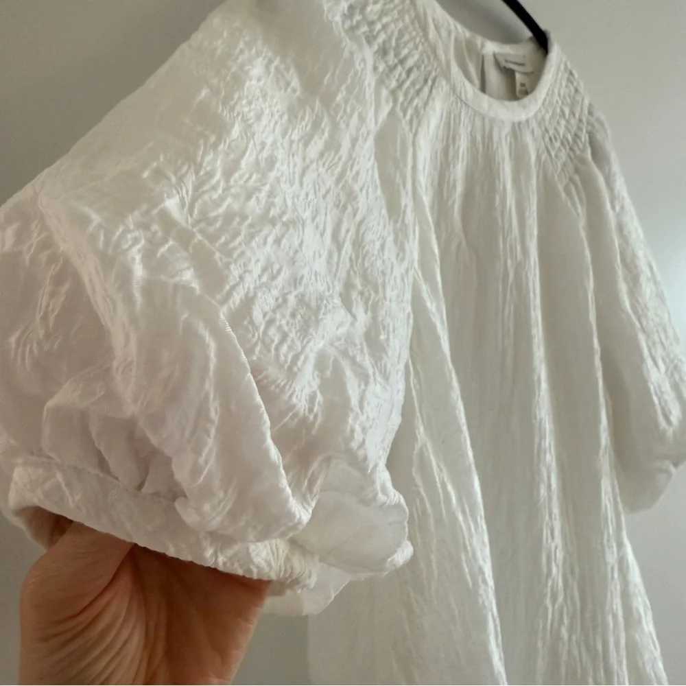 Club Monaco Tiered Cloud Dress / size M - Picture 2 of 11